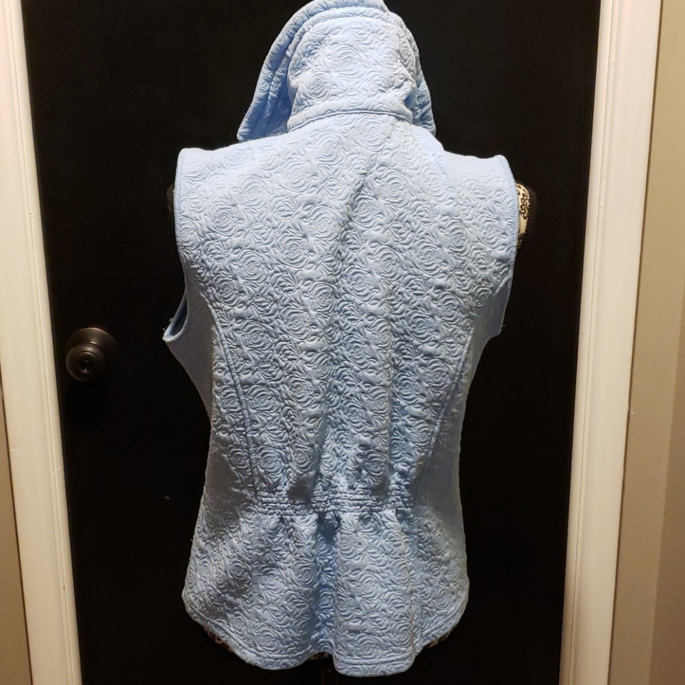 Floral zip vest - Inv.347 - Picture 4 of 5